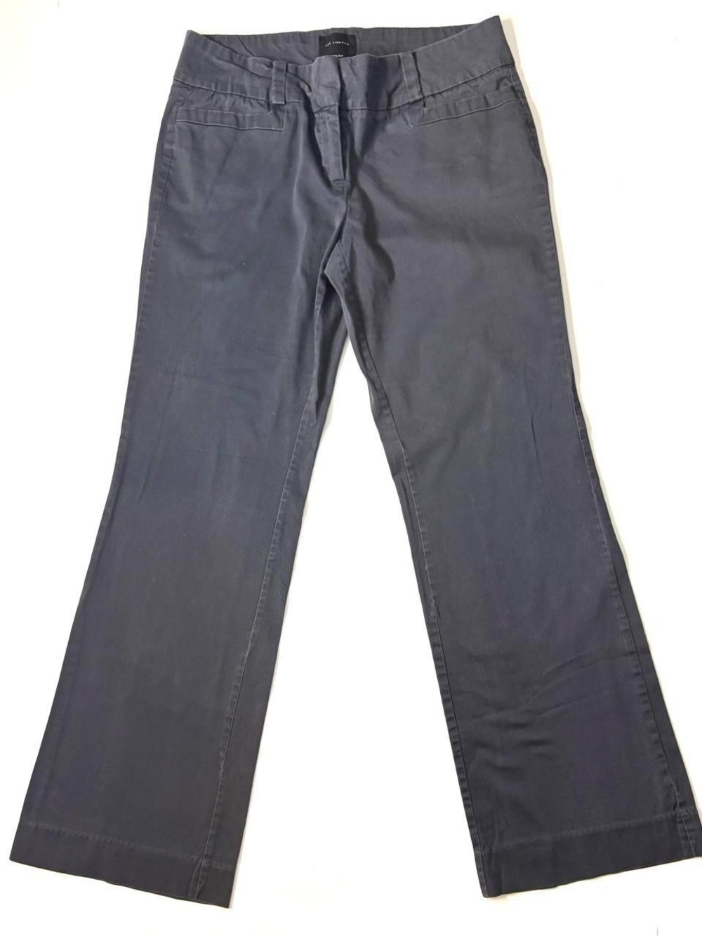 The Limited Navy Wide-Leg Trousers